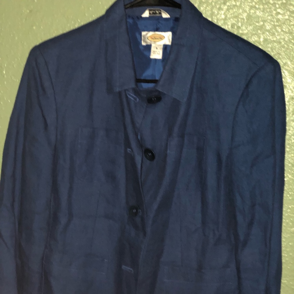 Talbots Blue blazer.